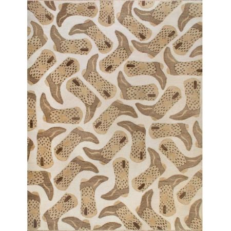 Ruby Plum Turkish Design Handmade Wool Rug